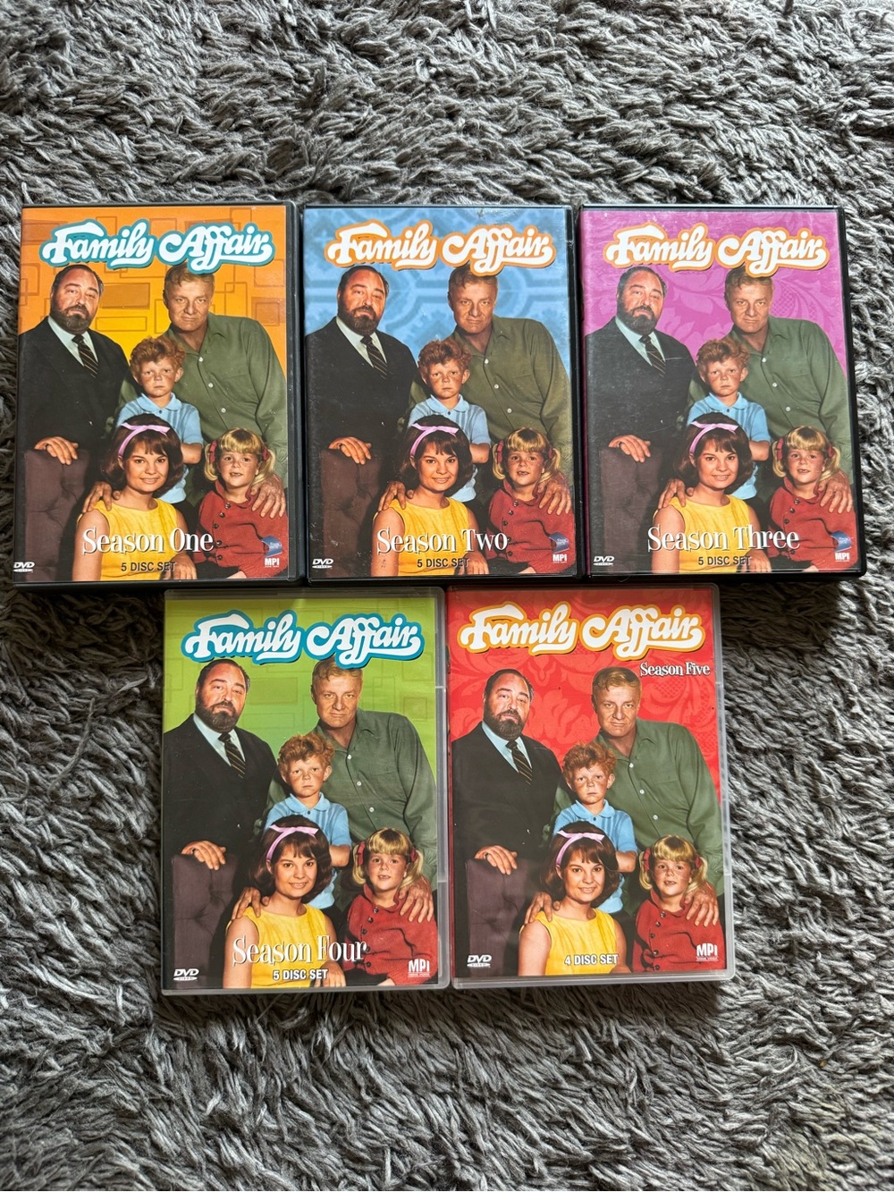 Family Affair Complete Series DVD Set Seasons 1 2 3 4 5 Classic TV Show